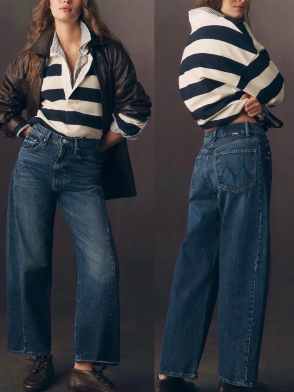 MOTHER SUPERIOR Jeans Half-Pipe Ankle Did You Bring Me Anything Blue Size 28 - Picture 13 of 13